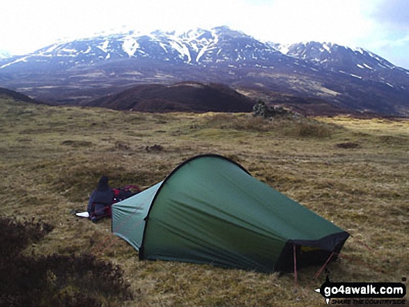 Wild Camping on Beinn a' Ghlo 