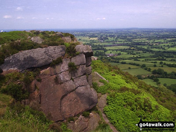 Walk ch172 The Cloud (Bosley Cloud) and Rushtone Spencer from Timbersbrook - The Cloud (Bosley Cloud)