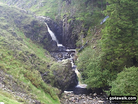 Walk c446 The River South Tyne from Garrigill - The River South Tyne near Tynehead