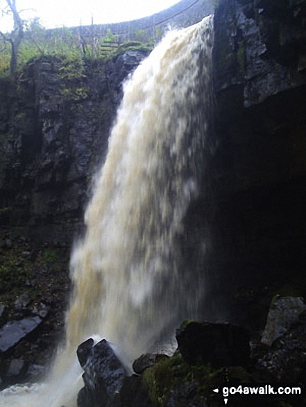 Walk c293 Cross Fell and Great Dun Fell from Garrigill - Ashgill Force near Garrigill