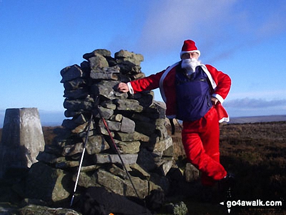 Santa bags Pike Rigg (Whitfield Moor) 