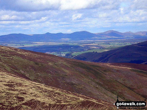 The Pentland Hills from Penvalla 