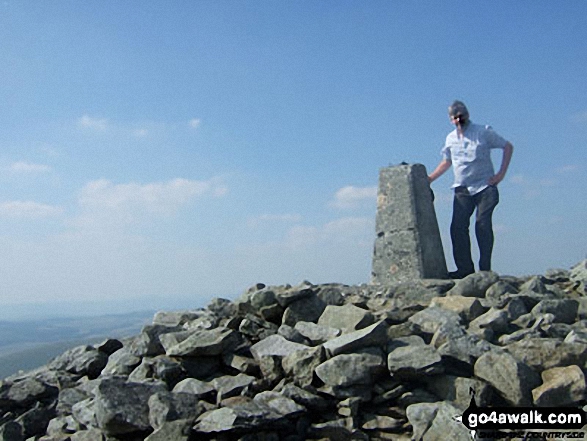 Pen Pumlumon Fawr (Plynlimon) summit