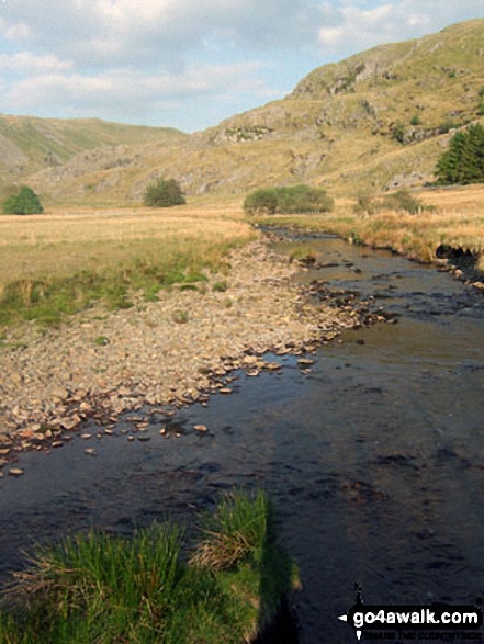 Walk ce100 Y Garn (Pumlumon), Pen Pumlumon Fawr (Plynlimon), Pen Pumlumon Llygad-bychan and Pen Pumlumon Arwystli from Nant-y-moch Reservoir - Afon Hengwm