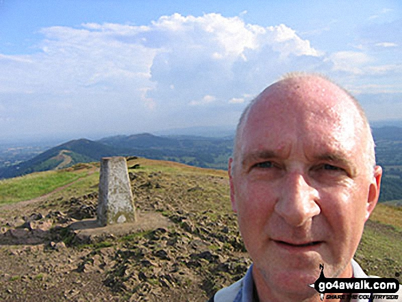 Walk wo100 Malvern (Worcestershire Beacon) from Upper Wyche - On the Malvern (Worcestershire Beacon)