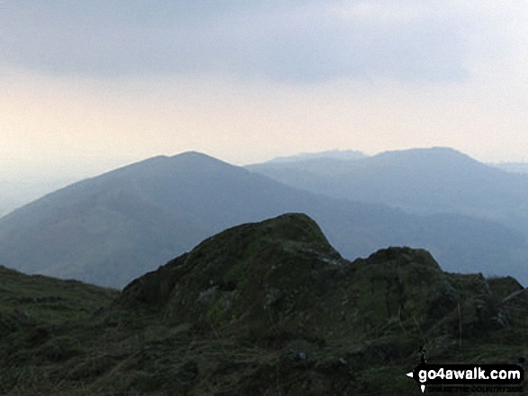 Heading for Pen-y-ghent during the Yorkshire Three Peaks Challange 