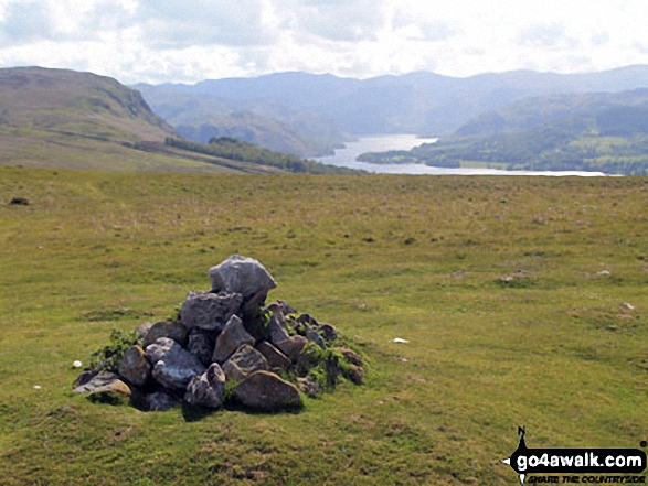 Ullswater from Heughscar Hill summit cairn