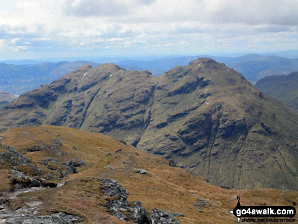 Beinn a' Choin from the summit of Beinn Tulaichean