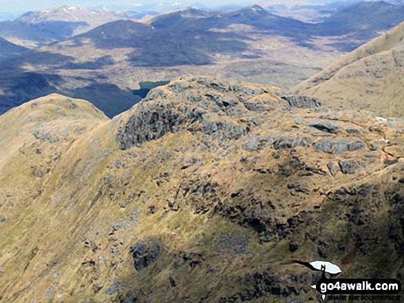 Stob Garbh (Cruach Ardrain) from the summit of Cruach Ardrain