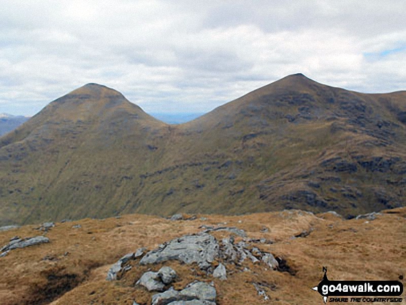 Ben More and Stob Binnein from Stob Garbh (Cruach Ardrain) 