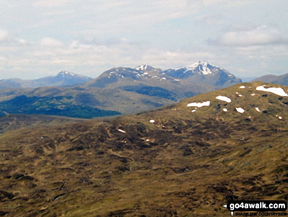 Beinn Challum from the summit of Sgiath Chuil 