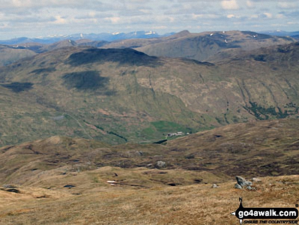 Glen Lochay from Meall a' Churain 