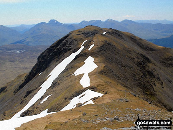 Beinn Challum (South Top) from Beinn Challum 