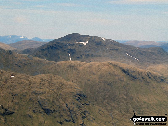 Creag Mhor from Beinn Challum 