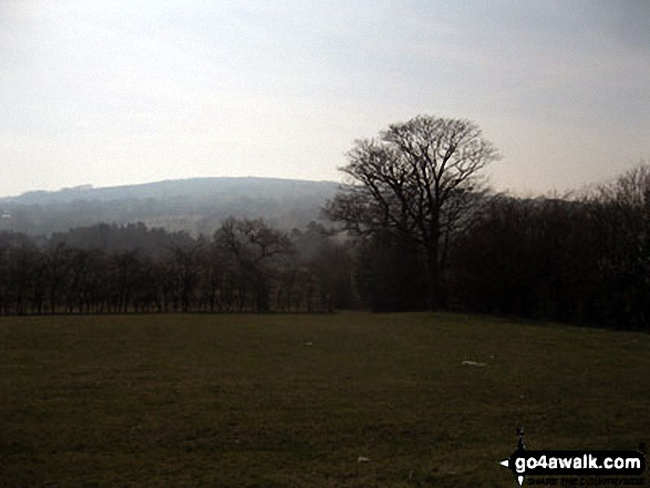 Walk s228 The Roaches and Hen Cloud from Meerbrook - Gun (Staffordshire) from near Meadows Farm