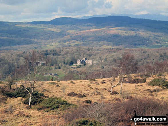 Walk c444 Lord's Seat (Whitbarrow Scar) from Mill Side - Witherslack Hall School from Whitbarrow Scar