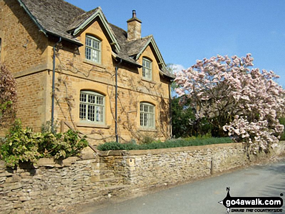 Walk gl126 Chastleton House from Adlestrop - Adlestrop Village