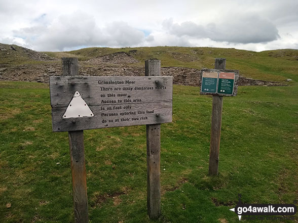 Signs on Grassington Moor 