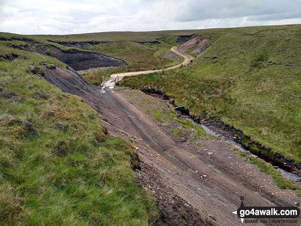 Meugher Dike on Grassington Moor