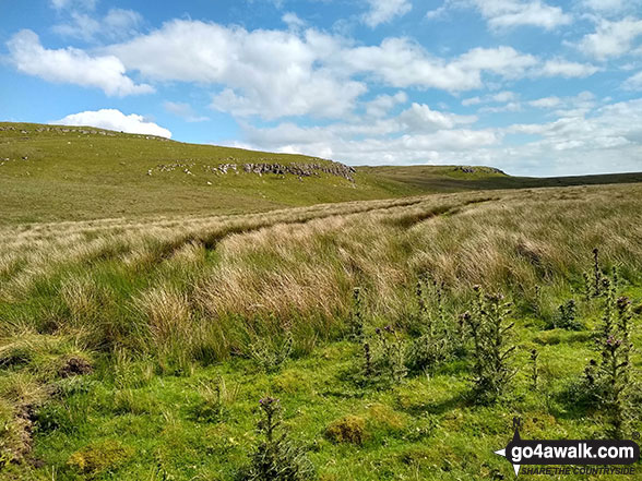 Walk ny111 Hebden and Kelber from Grassington - Black Edge Scar form Bycliffe