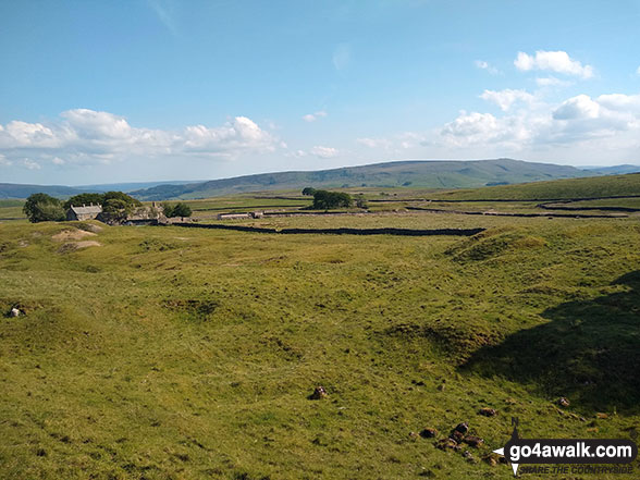 Walk ny111 Hebden and Kelber from Grassington - Grassington Moor from Yarnbury