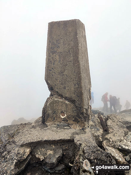 Ben Lawers summit Trig Point