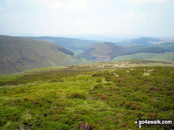 Foel y Ddinas from Pen y Cerrig Duon 