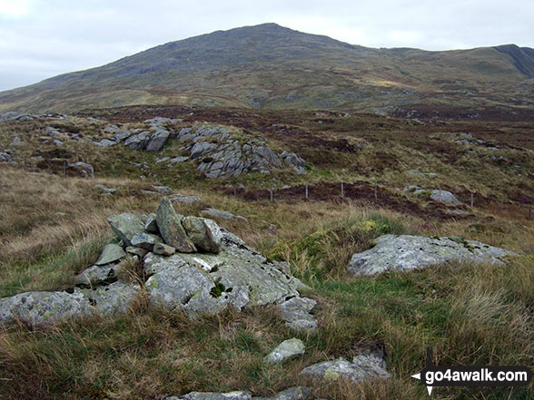 Walk Waun Camddwr walking UK Mountains in The Arans Snowdonia National Park Gwynedd, Wales