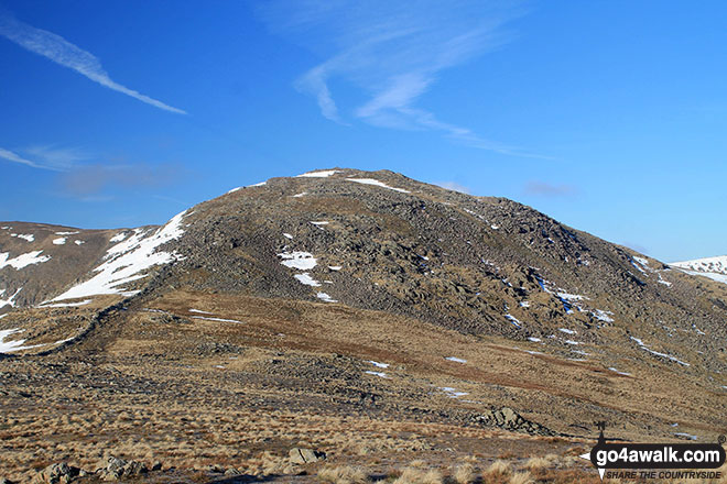 Walk c247 The Fairfield Horseshoe from Ambleside - Hart Crag from Dove Crag