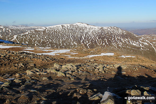 Walk c247 The Fairfield Horseshoe from Ambleside - St Sunday Crag from Hart Crag