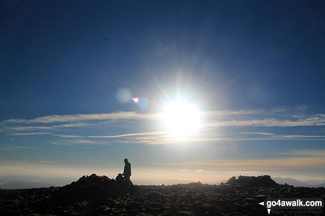 On the summit of Fairfield 