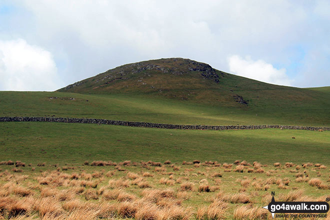 Walk c493 St Johns Hill and Caermote Hill from Bothel - Caermote Hill from Caermote Roman Fort