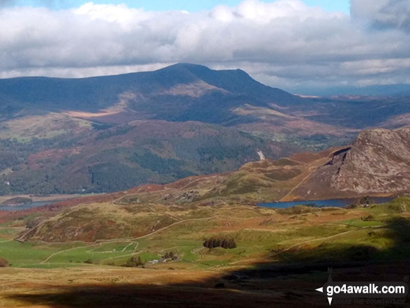 Y Garn (Rhinogs) from Twll yr Ogof