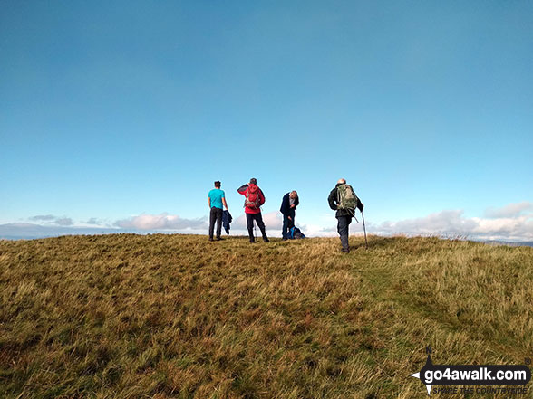 On the summit of Tyrrau Mawr (Craig-las)