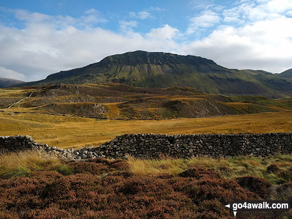 Walk gw132 Tyrrau Mawr (Craig-las) and Craig-y-llyn from Llynnau Cregennen - Tarrau Mawr (Craig-las) from the path near Llynnau Cregennen