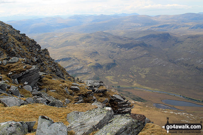 View from the north ridge of Ben Hope