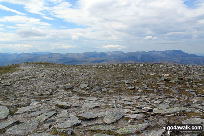 The view from the summit of Ben Hope 