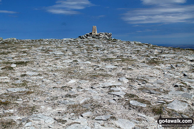 Walk h129 Ben Hope from Muiseal, Strath More - Ben Hope summit