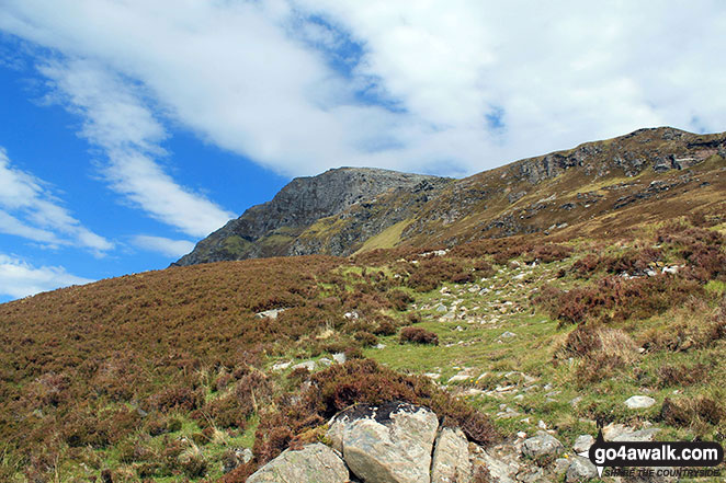 Walk h129 Ben Hope from Muiseal, Strath More - Ben Hope from LeitirMuiseal