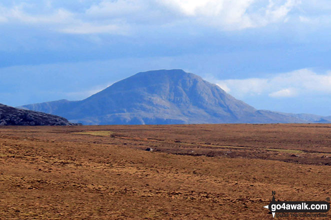 Walk Ben Stack walking UK Mountains in Assynt and The Far North  Highland, Scotland