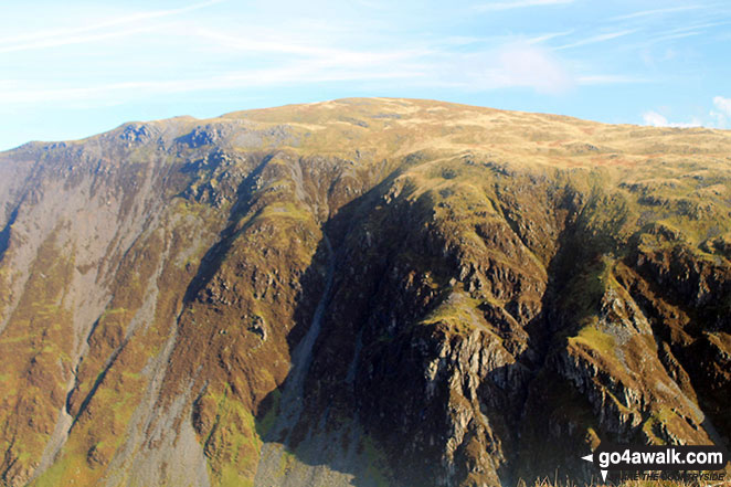 Walk c295 Hay Stacks and Fleetwith Pike from Gatesgarth, Buttermere - Dale Head (Newlands) from Honister Crag (Black Star)