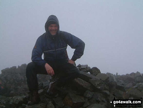 Me on Ben More, Mull in Mull Argyll and Bute Scotland