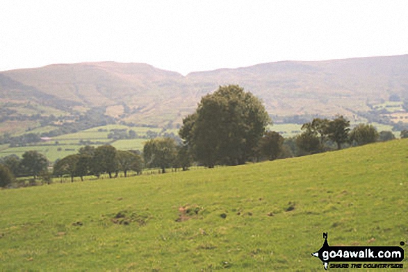 Walk d145 Jaggers Clough and The River Noe from Edale - Mam Tor and Lord's Seat (Mam Tor) from The Edale Valley