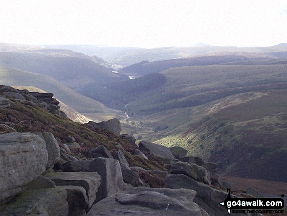 River Derwent from Crow Stone Edge 