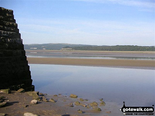 Arnside Pier - the start of an alternative coast to coast walk 