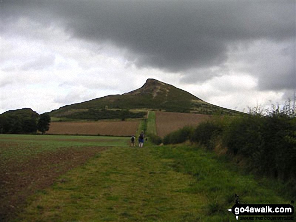 Roseberry Topping - The Yorkshire Matterhorn - on an alternative coast to coast walk 