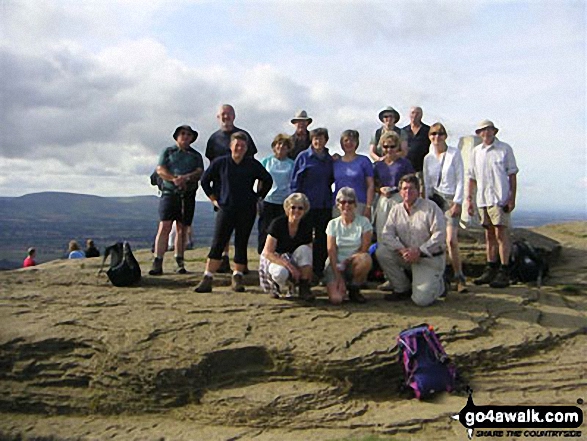 On Roseberry Topping - The Yorkshire Matterhorn - on an alternative coast to coast walk