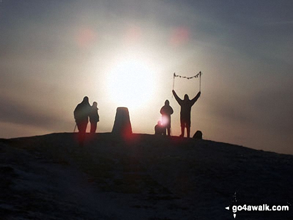 On Mam Tor Summit