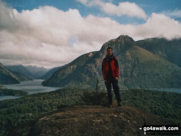 Me on Llao Llao in Bariloche Argentinian Lakes Argentina