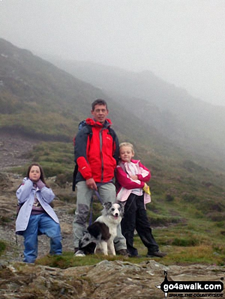 Walk c248 Skiddaw from High Side - On Ullock Pike on the way up to Skiddaw